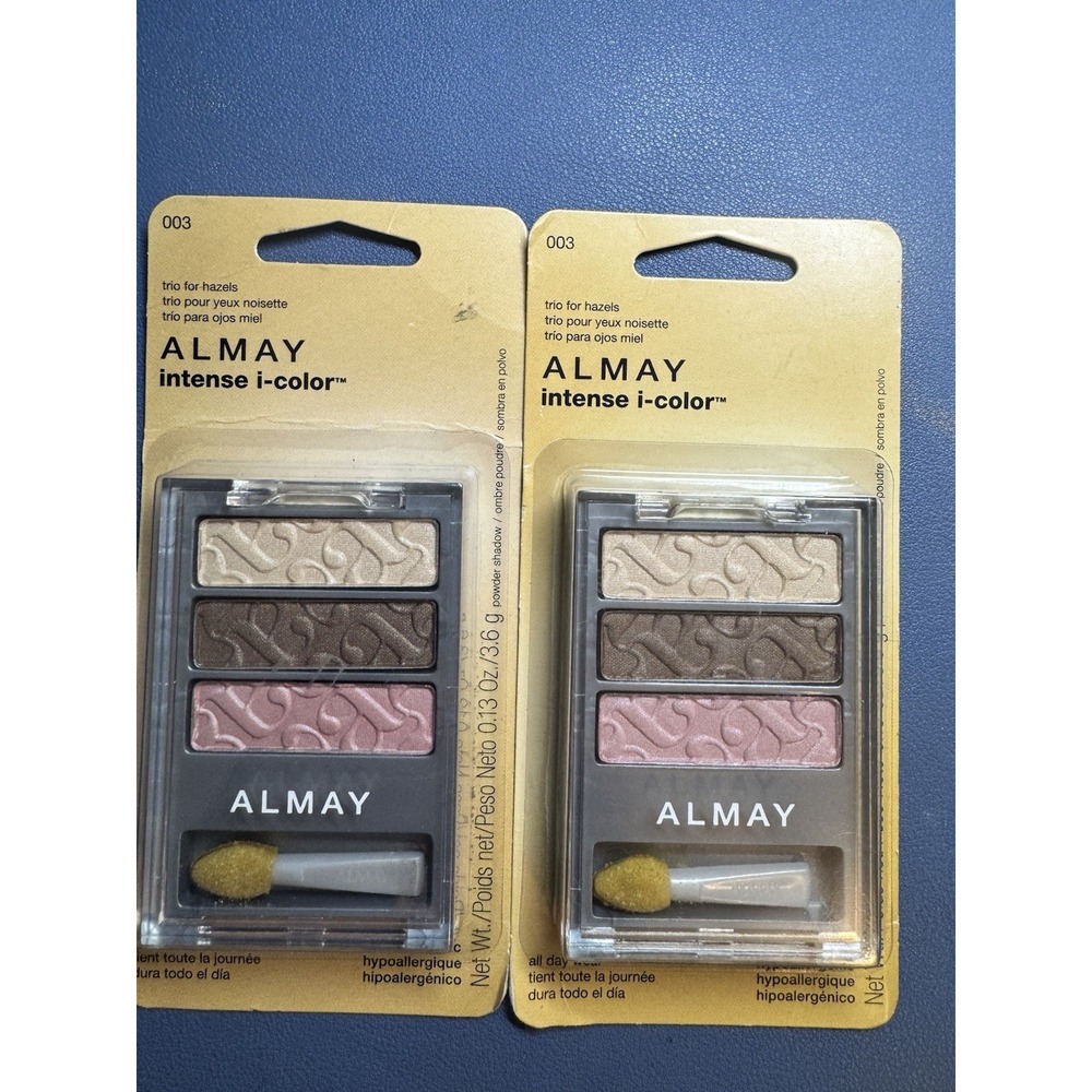 Almay intense i-color 003 trio for Hazels Eyes Eyeshadow, Net Wt 0.13 oz Lot 2